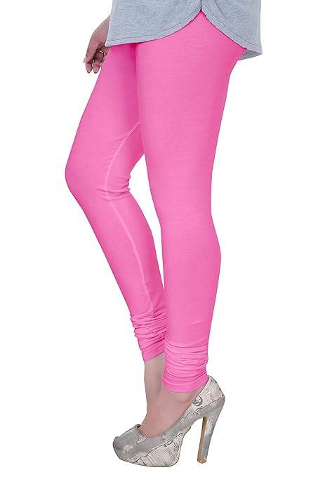 Plus Size Ultra Soft Churidar Cotton Lycra Leggings - MYLUXURY LANE ENTERPRISE
