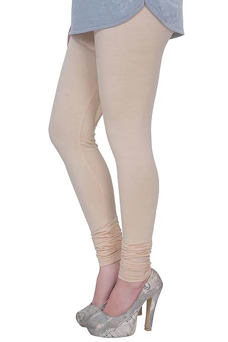 Skin Plus Size Ultra Soft Churidar Cotton Lycra Leggings - MYLUXURY LANE ENTERPRISE