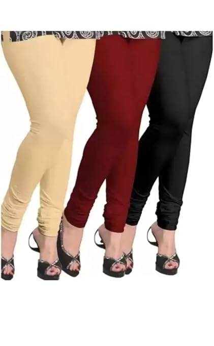 Combo 3 Multi Women Leggings - MYLUXURY LANE ENTERPRISE