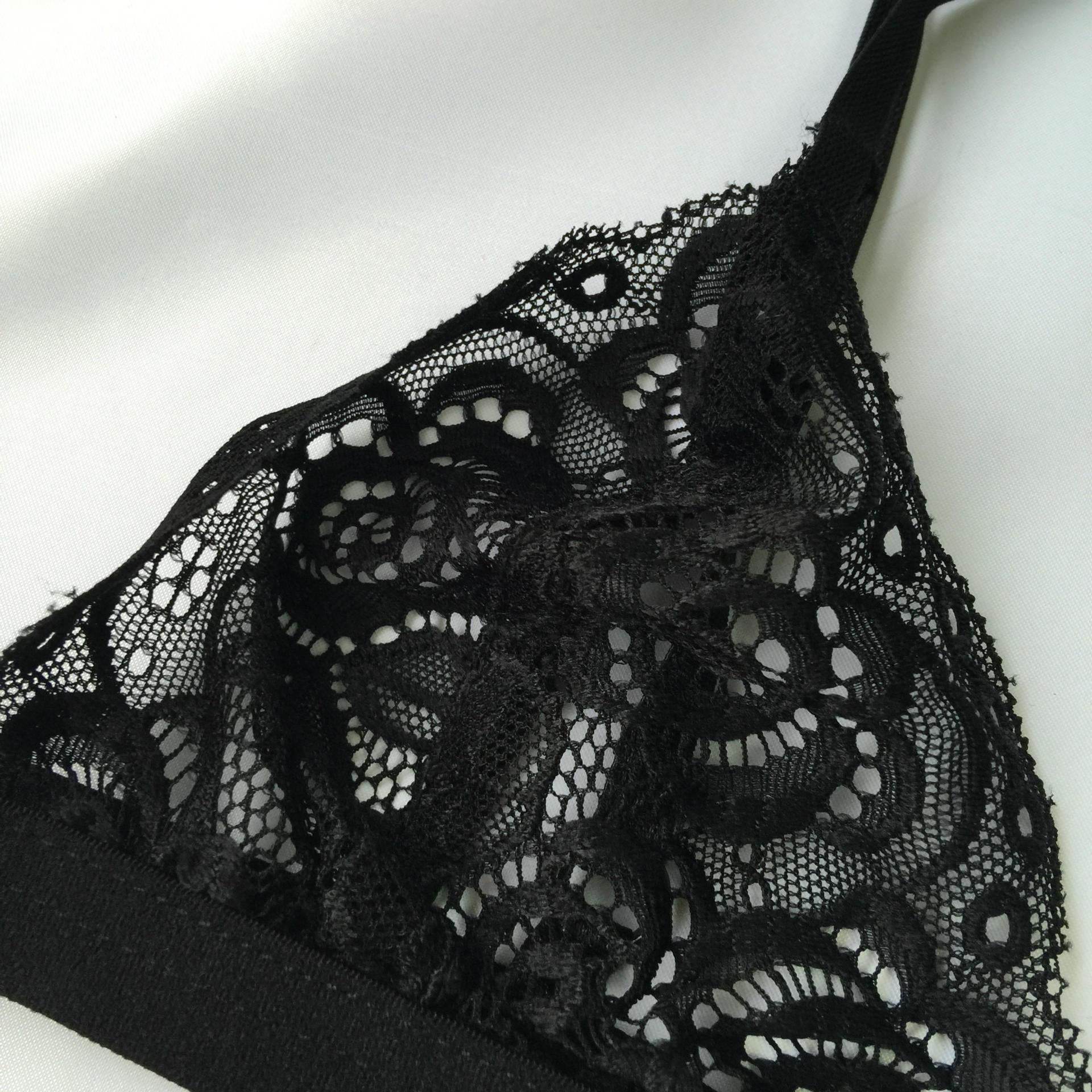 French Style Sexy Lace Wireless Bralette - MYLUXURY LANE ENTERPRISE