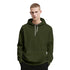 Mens Cotton Fleece Plain Green Hoodie - MYLUXURY LANE ENTERPRISE