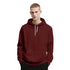 Mens Cotton Fleece Plain Maroon Hoodie - MYLUXURY LANE ENTERPRISE