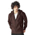 Men Cotton Fleece Brown Hoodie. - MYLUXURY LANE ENTERPRISE