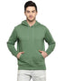 Mens Fleece Plain Green Hoodie - MYLUXURY LANE ENTERPRISE