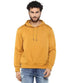 Mens Fleece Plain Mustard Hoodie - MYLUXURY LANE ENTERPRISE