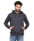 Mens Fleece Plain Charcoal Hoodie - MYLUXURY LANE ENTERPRISE