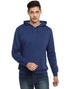 Mens Fleece Plain Cobalt Blue Hoodie - MYLUXURY LANE ENTERPRISE