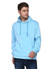 Men Plain Solid Aqua Blue Hoodie - MYLUXURY LANE ENTERPRISE