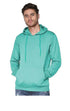 Men Plain Solid Torquoise Green Hoodie - MYLUXURY LANE ENTERPRISE