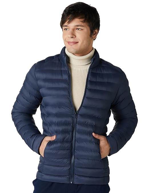 Mens Nylon Short Length Puffer Jacket - MYLUXURY LANE ENTERPRISE
