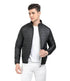 Men Bomber Puffer Black Jacket - MYLUXURY LANE ENTERPRISE