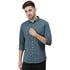 Men Solid Cotton Casual Peacock Shirt - MYLUXURY LANE ENTERPRISE