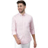 Men Solid Cotton Casual Pink Shirt - MYLUXURY LANE ENTERPRISE