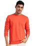 Men Plain Light Orange Sweatshirt - MYLUXURY LANE ENTERPRISE