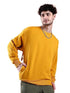 Men Round Neck Mustard Sweatshirt - MYLUXURY LANE ENTERPRISE