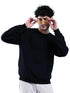 Men Round Neck Black Sweatshirt - MYLUXURY LANE ENTERPRISE