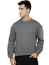 Men Regular Fit Black Melange Sweatshirt - MYLUXURY LANE ENTERPRISE