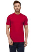 Men Plain Cotton Red T-Shirt - MYLUXURY LANE ENTERPRISE