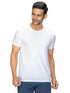 Men Regular Fit White T-Shirt - MYLUXURY LANE ENTERPRISE