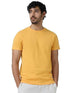 Men Regular Fit Yellow T-Shirt - MYLUXURY LANE ENTERPRISE