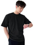 Men Round Neck Black T-Shirt - MYLUXURY LANE ENTERPRISE