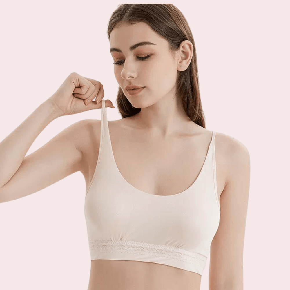 2-Pack Soft Light Sports Bras for Young Girls - MYLUXURY LANE ENTERPRISE