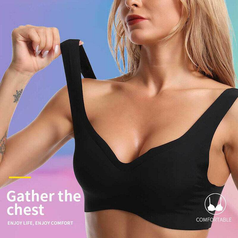 2 Pack Ultimate comfort non wire seamless bra - MYLUXURY LANE ENTERPRISE