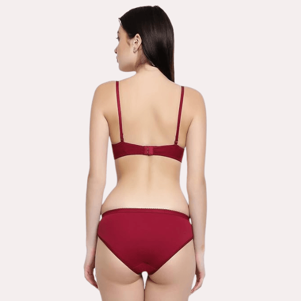 Lightly Padded Bra & Soft Cotton Panty Set - MYLUXURY LANE ENTERPRISE