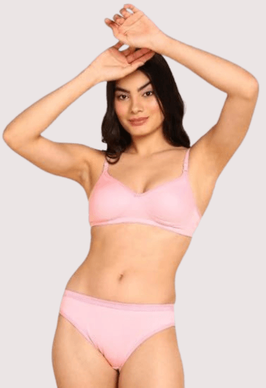 Cozy Cotton Intimates Bra Panty Set - MYLUXURY LANE ENTERPRISE