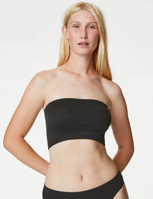 Non-Wired Seamless Tube Bra Panty Set for Daily Wear - MYLUXURY LANE ENTERPRISE