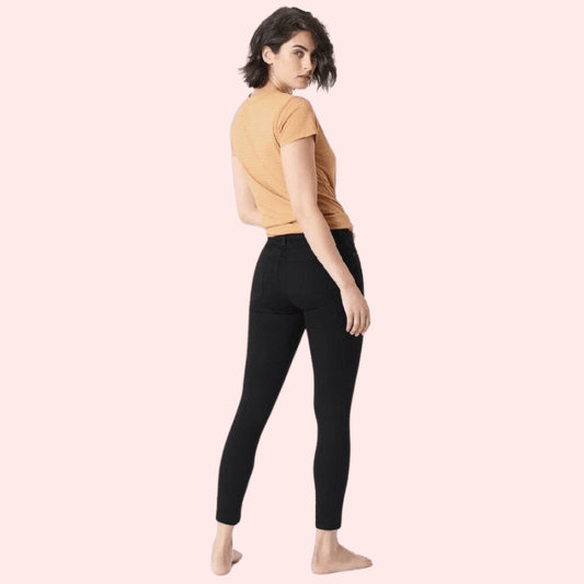 Women's Sleek Silhouette Black Skinny Fit Jeans - MYLUXURY LANE ENTERPRISE