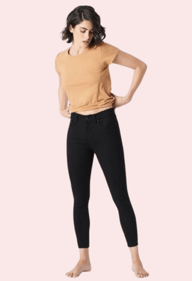 Women's Sleek Silhouette Black Skinny Fit Jeans - MYLUXURY LANE ENTERPRISE