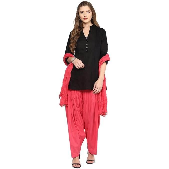 Trendy Women Short Kurta Patiala Salwar With Dupatta - MYLUXURY LANE ENTERPRISE