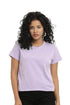 Women Stylish Plain Lavender Crop Top - MYLUXURY LANE ENTERPRISE