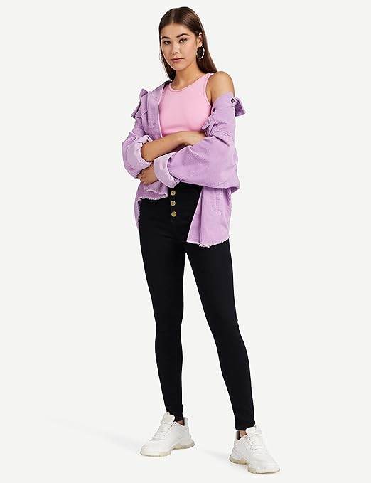 Women Skinny Regular Black Jeans - MYLUXURY LANE ENTERPRISE