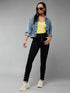 Women Skinny Regular Ink Black Jeans - MYLUXURY LANE ENTERPRISE