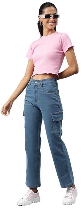 Women Stretchable Cargo Stone Joggers - MYLUXURY LANE ENTERPRISE