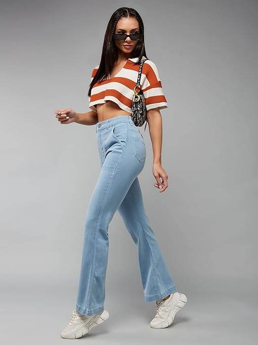 Women's Bootcut Colorado Blue Jeans - MYLUXURY LANE ENTERPRISE