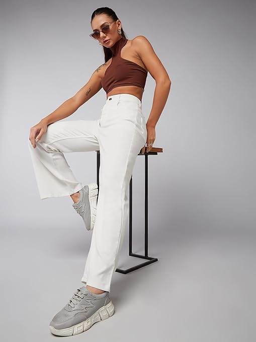 Women's Bootcut Snow White Jeans - MYLUXURY LANE ENTERPRISE