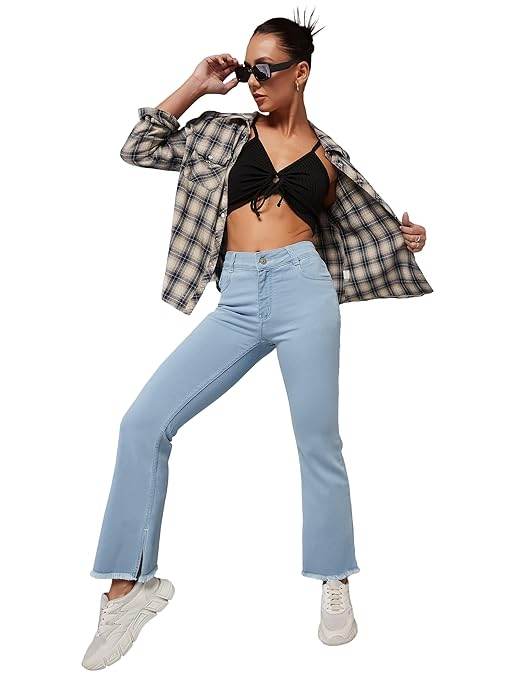 Women's Bootcut Zenith Blue Jeans - MYLUXURY LANE ENTERPRISE