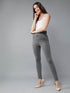 Women Skinny Fit High Grey Jeans - MYLUXURY LANE ENTERPRISE