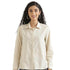 Women Stylish Casual Off White Shirt - MYLUXURY LANE ENTERPRISE