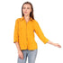 Women Formal Cotton Mustard Shirt - MYLUXURY LANE ENTERPRISE