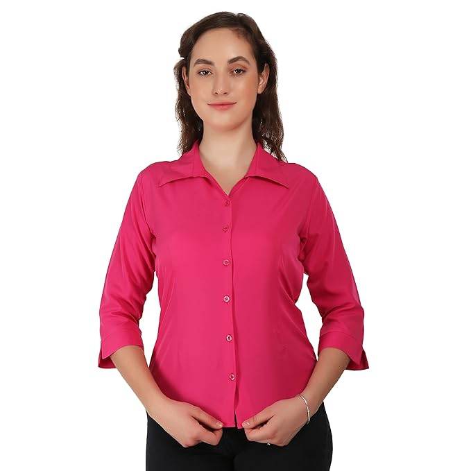Women Formal Cotton Rani Shirt - MYLUXURY LANE ENTERPRISE