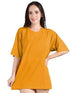 Women Oversized Half Sleeve Mustard Tshirt - MYLUXURY LANE ENTERPRISE