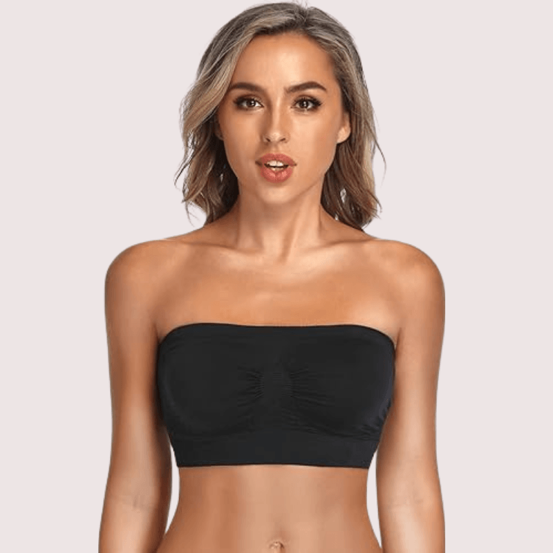 2-Pack of Non-Padded Strapless Tube Bras - MYLUXURY LANE ENTERPRISE