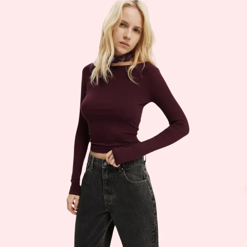 Women's Loose Straight Jeans in Smokey Black Denim - MYLUXURY LANE ENTERPRISE
