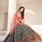 Elegant Art Silk Embroidered Sequins Lehenga for Women - MYLUXURY LANE ENTERPRISE