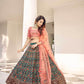Elegant Art Silk Embroidered Sequins Lehenga for Women - MYLUXURY LANE ENTERPRISE