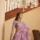 Art Silk Embroidered Sequins Wedding Lehenga in Dusty Pink - MYLUXURY LANE ENTERPRISE